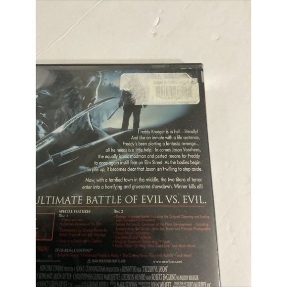 🎃 Freddy vs. Jason (New Line Platinum Series) DVD By Robert Englund VERY GOOD - Picture 5 of 7